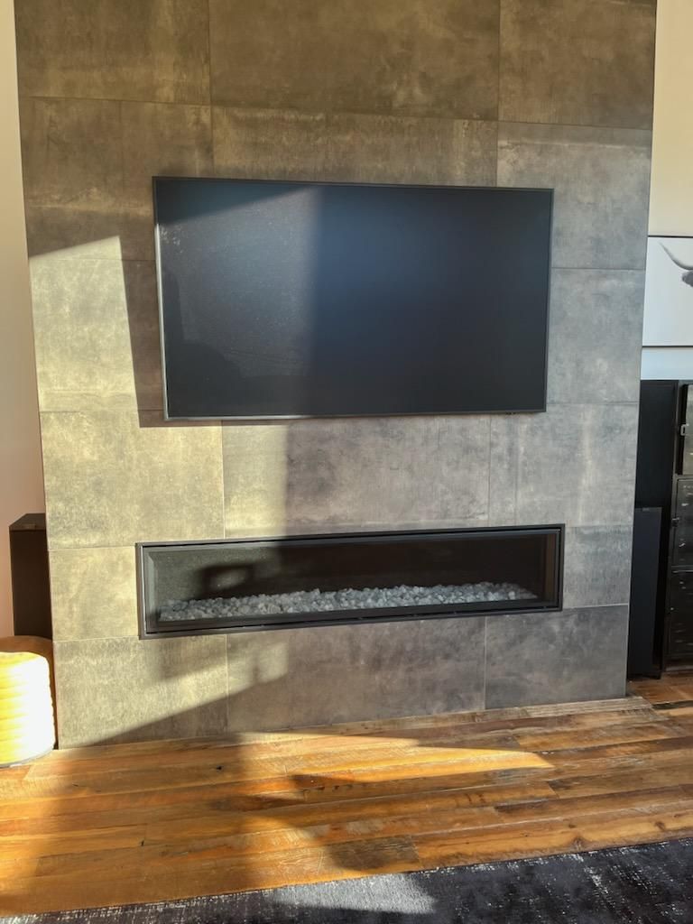 Fireplace Installation for EHJP Masonry in Silverthorne, CO