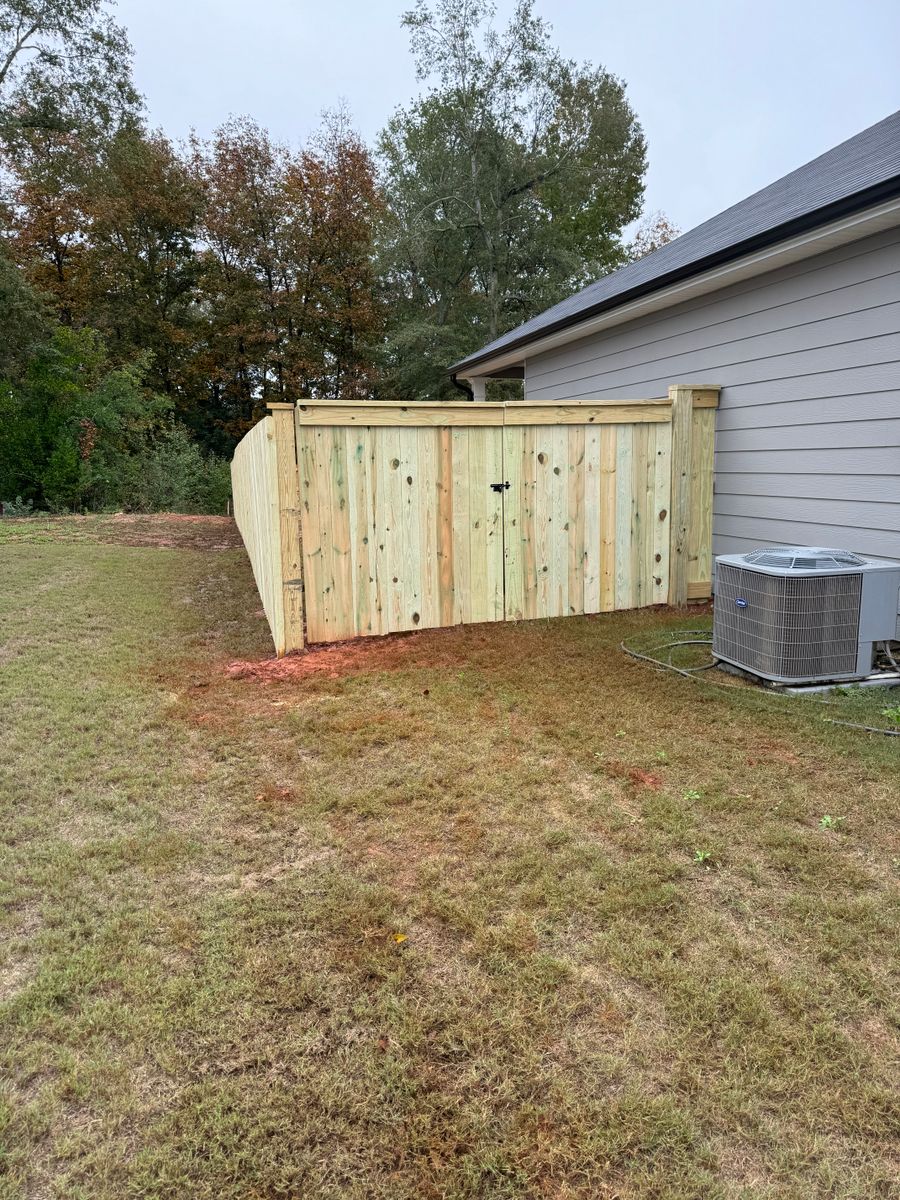 Fencing for Camalett Services in Perry, GA