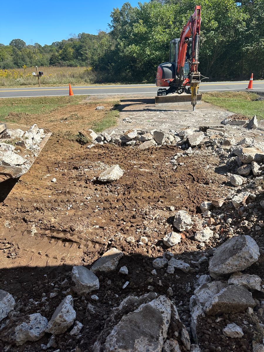 Foundation & concrete/hard surface for JUSTIN JACQUES LLC DBA DOUBLE J EXCAVATION in Nashville, AR