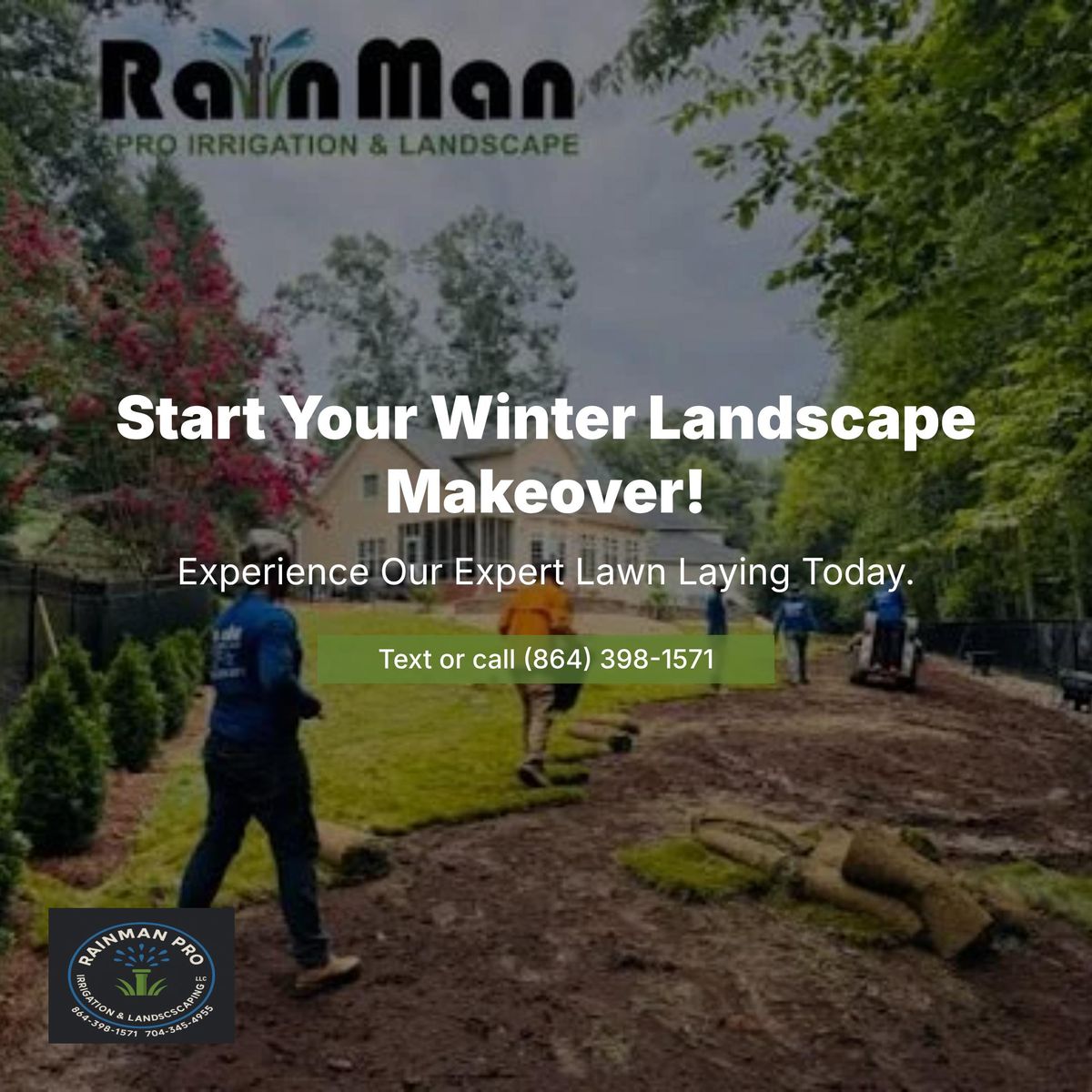 Installation Services for Rainman Pro Irrigation and Landscape LLC in Rock Hill, SC