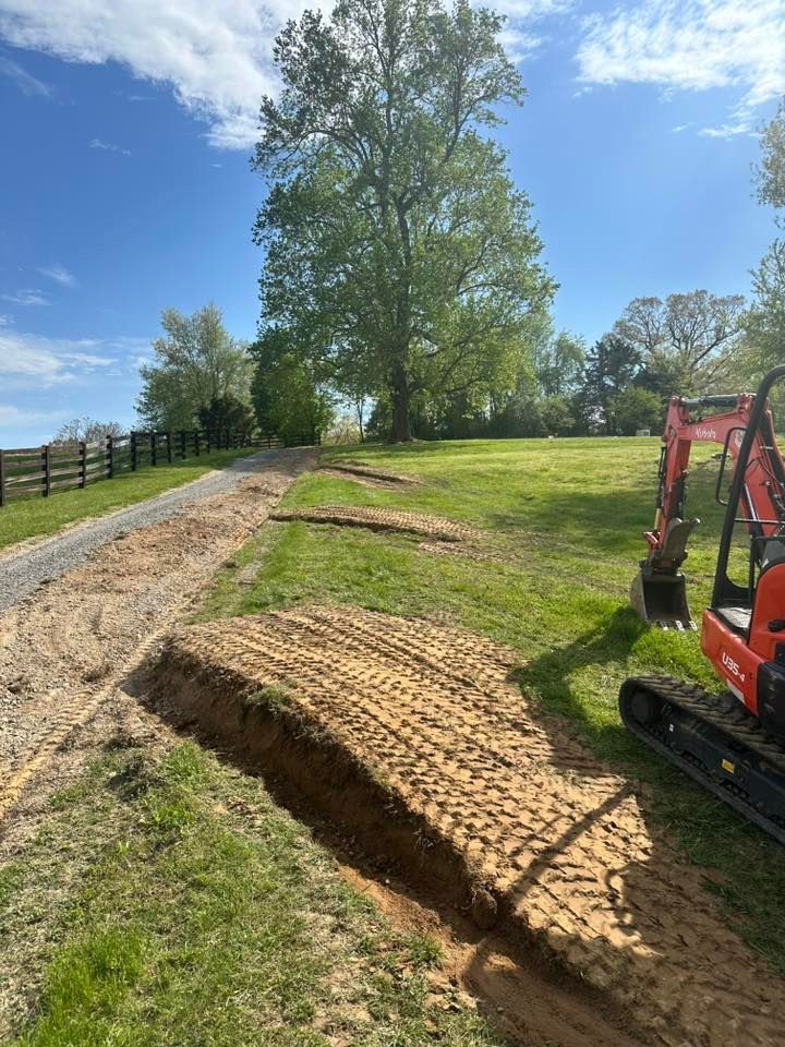 Excavation for Oaks Excavating in Lyles, TN