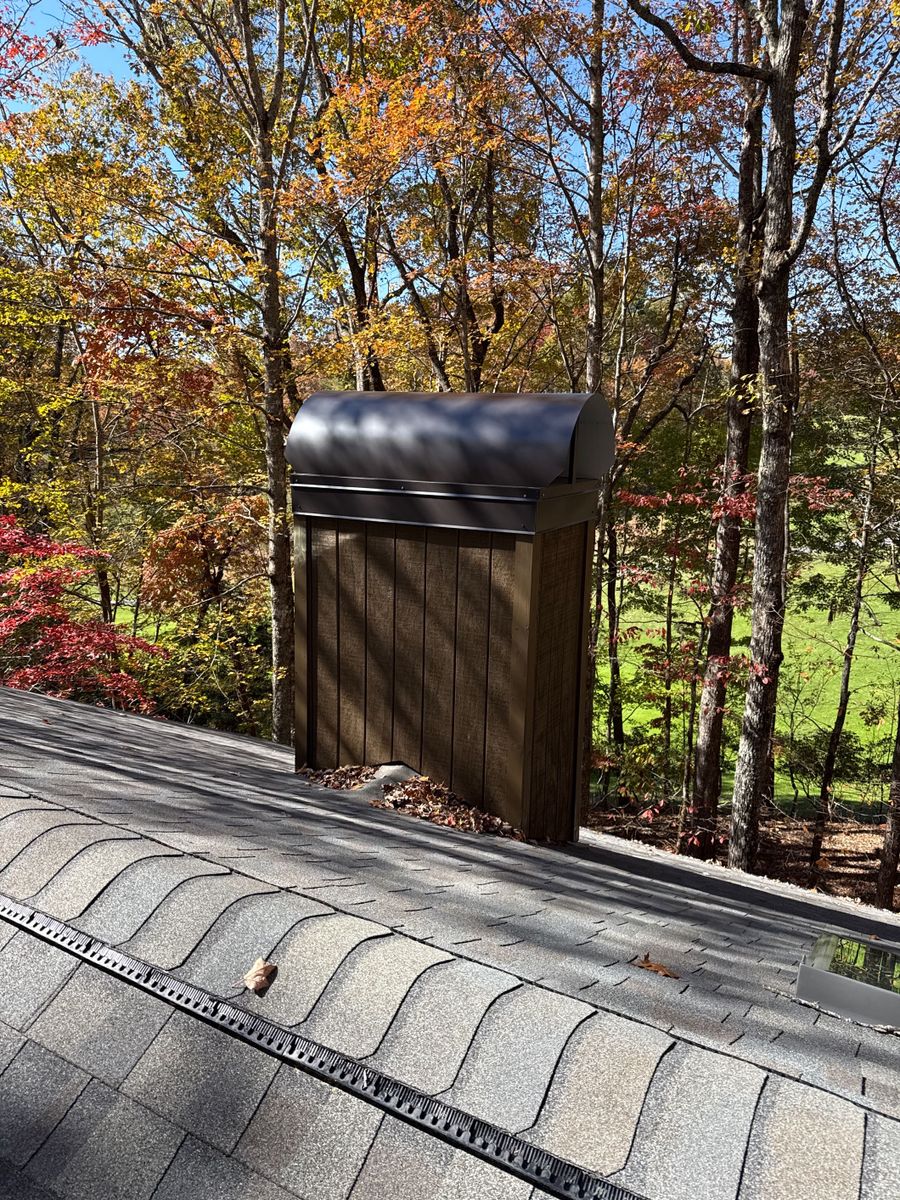 Chimney Replacement for RJ Roofing of WNC in Brevard, NC