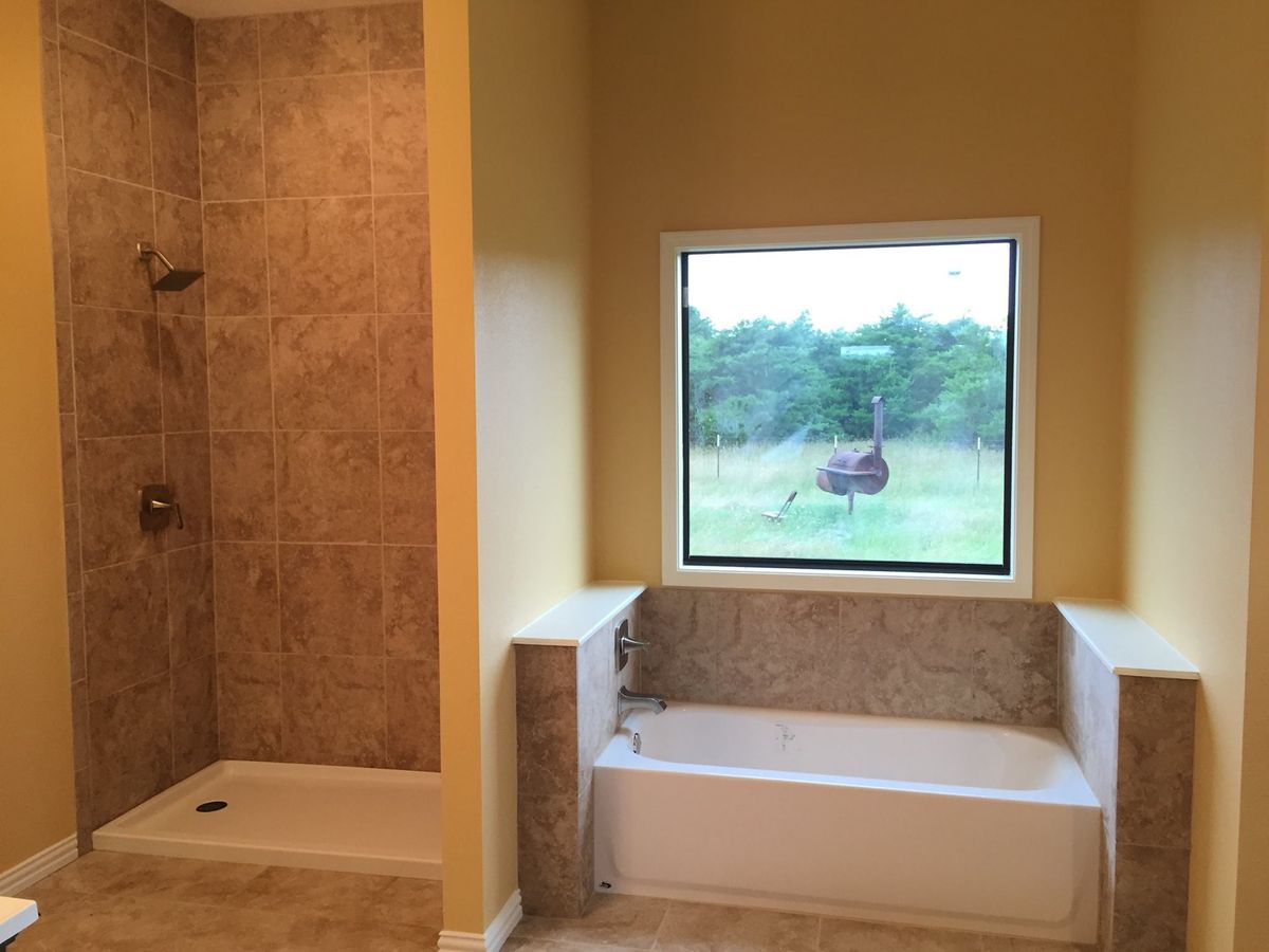 Bathroom Renovation for Velcom Construction in Dallas, Texas