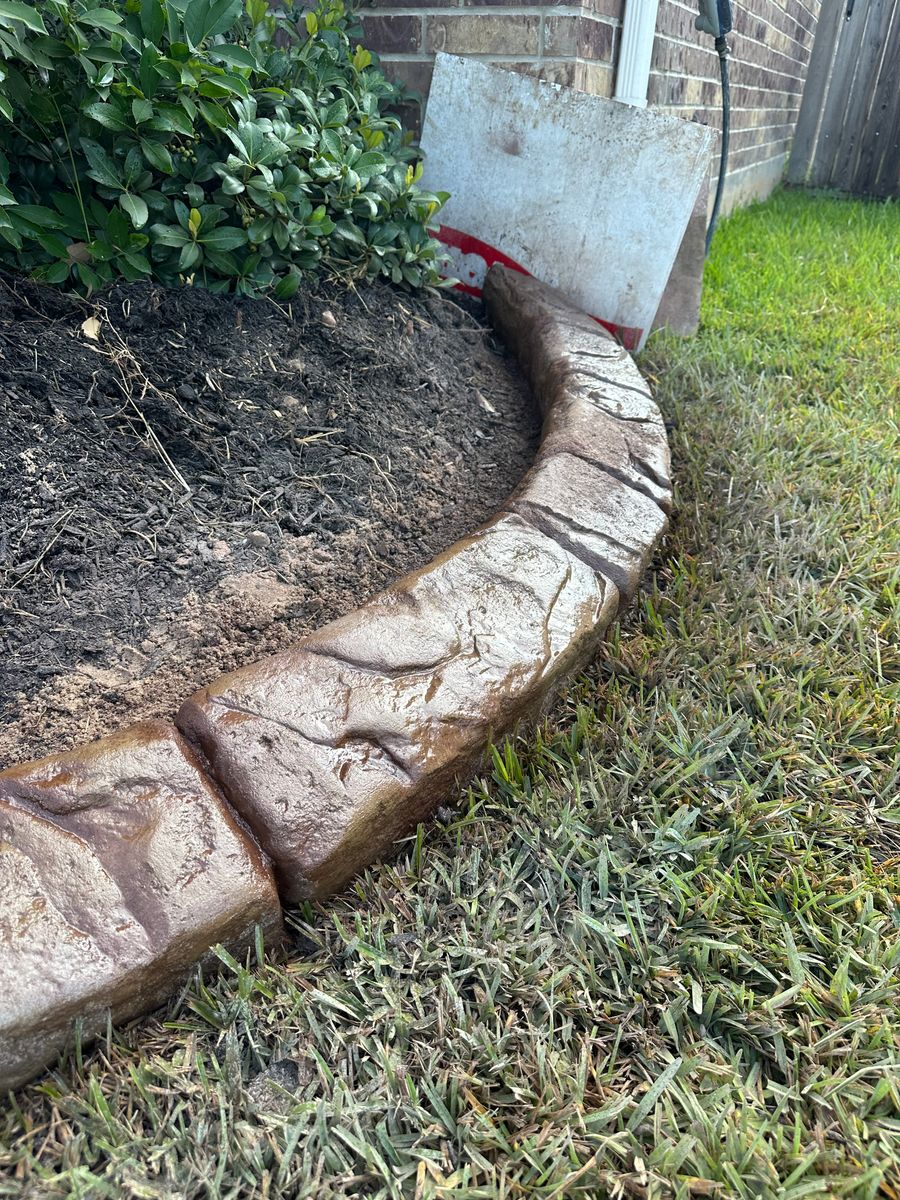 Landscape Border Systems for Texas Curb N Borders in Houston, TX