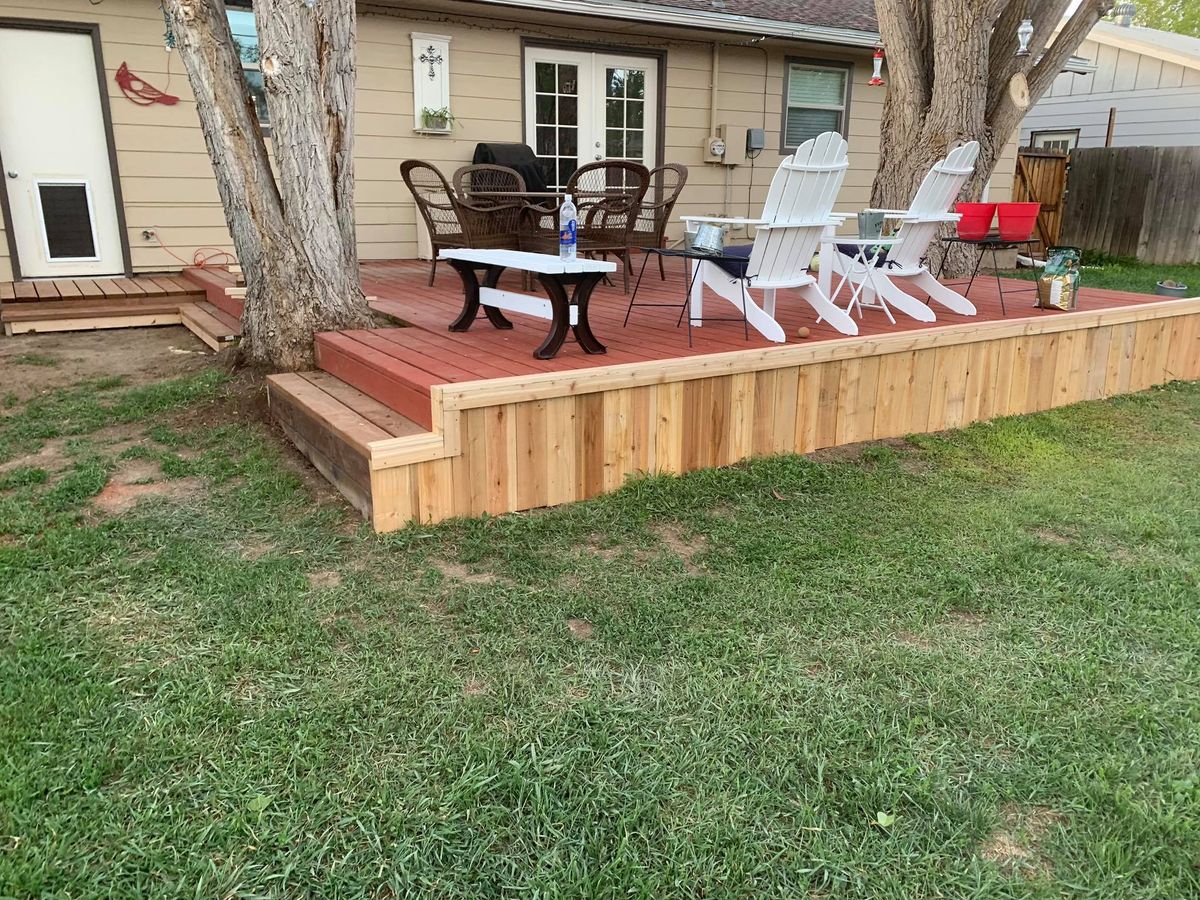 Deck & Patio Installation for R.R. Young Construction in Craig, CO