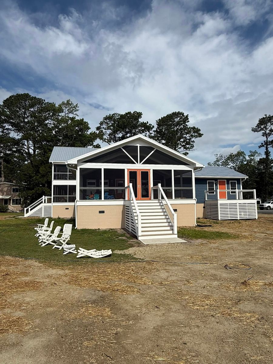Deck & Patio Installation for Hudnell Construction in Belhaven, NC