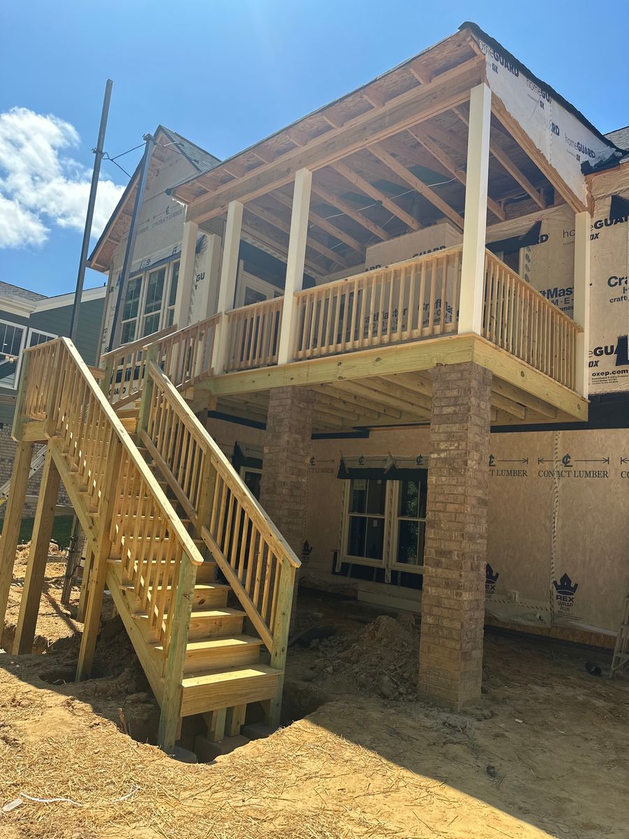 Covered Porches for Lester Contracting LLC in Richmond, VA