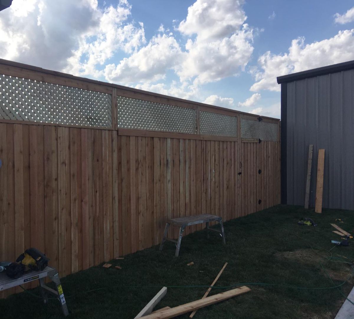 Fence Installation for Zion’s Gate Fencing in Amarillo, TX