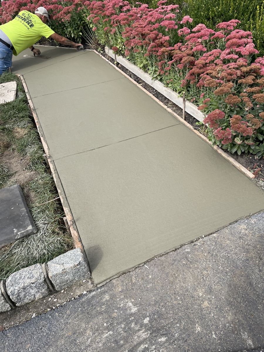 Patio Design & Construction for McClelland Masonry in West Long Branch, NJ