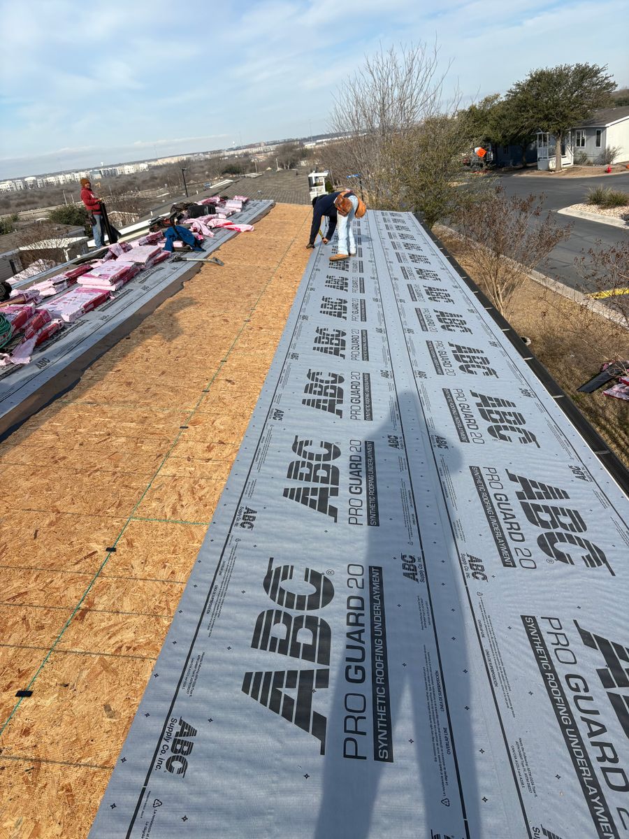 Roofing Installation for Prosper Renovations in Kyle, TX