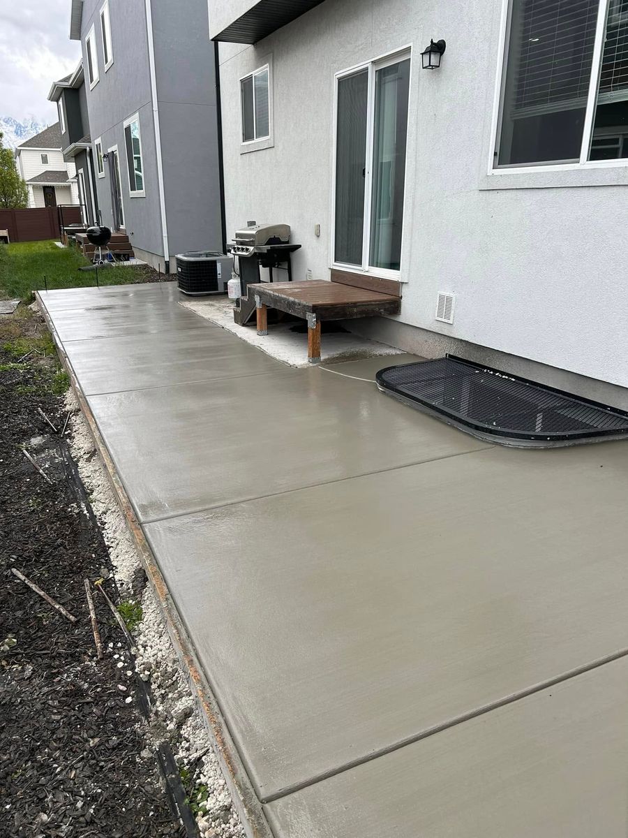 Сoncrete Installation for Hifo Construction in Spanish Fork, UT