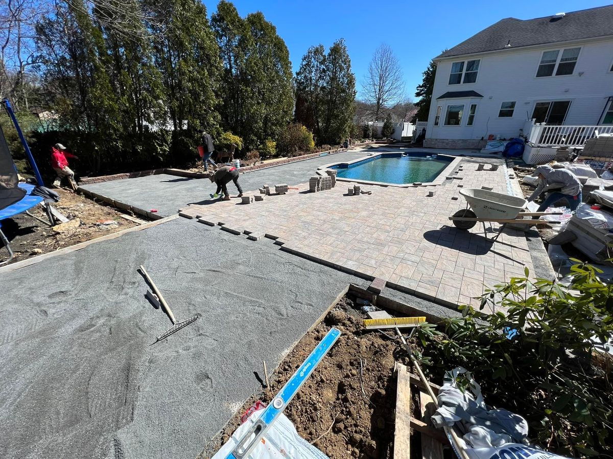 Paver Installation for Echo Contractors Inc in New York, NY