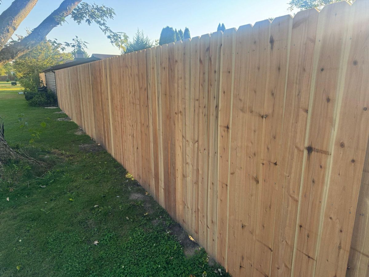 Fence Installation & Repairs for Risner Construction in De Motte, IN