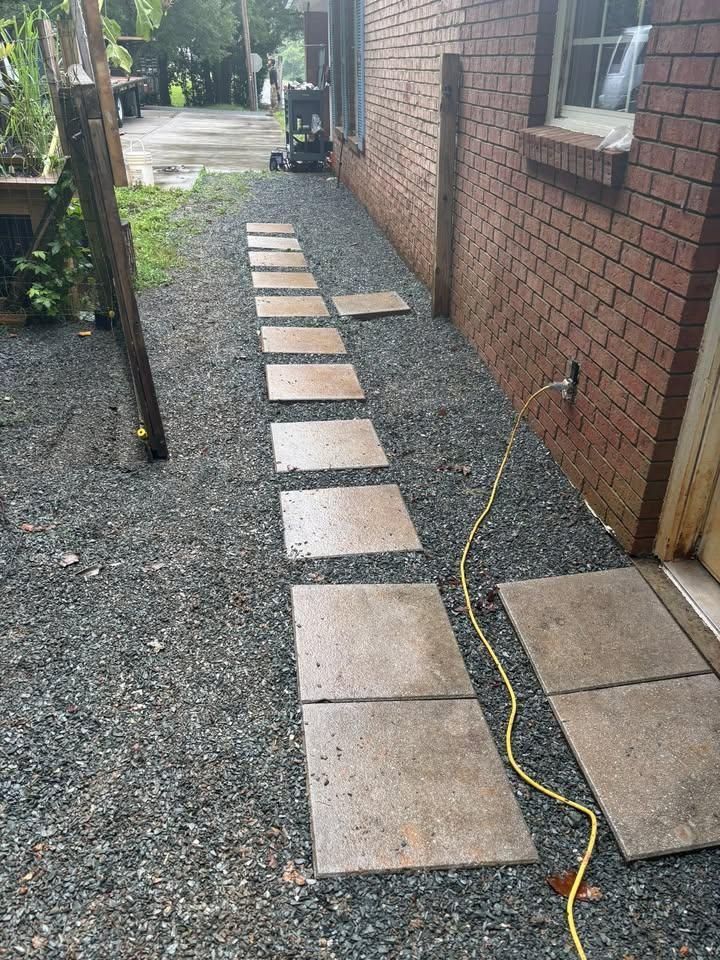 Hardscape Installation for J’s Developers LLC Welding and Landscaping in Monroe, NC