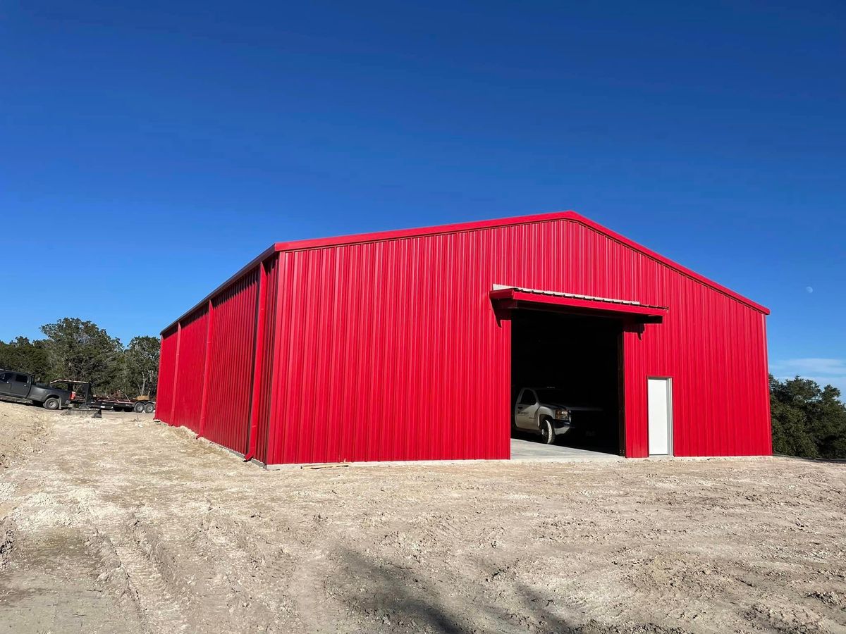 Barn Design & Build for Ryan Bohnert Innovations in Comfort, TX