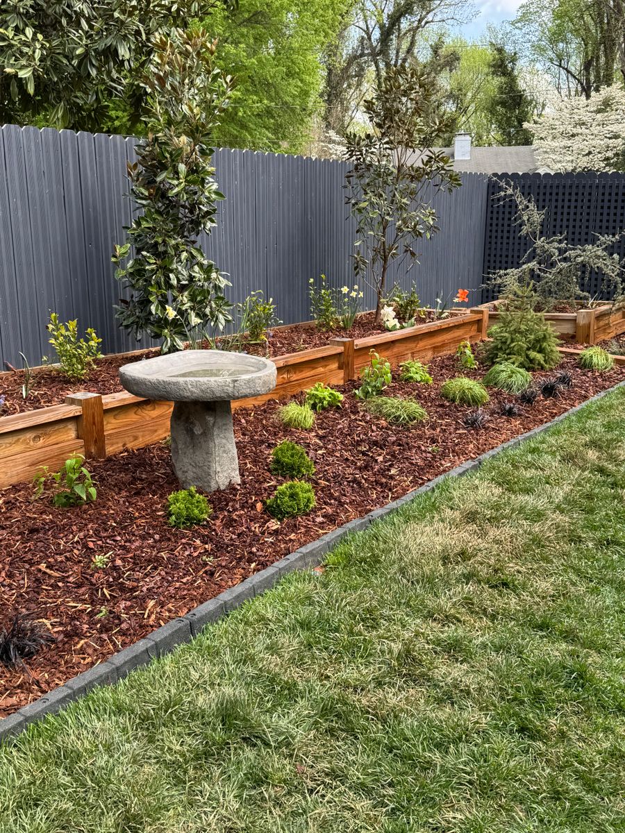 New Landscape Installations for Malboeuf Landscaping, Inc in Kernersville, NC