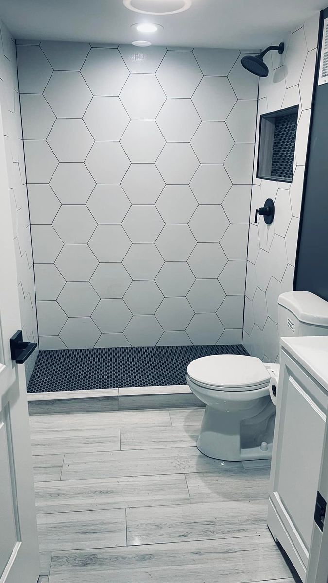 Bathroom Renovation for S & L Innova General Construction in Burbank, IL