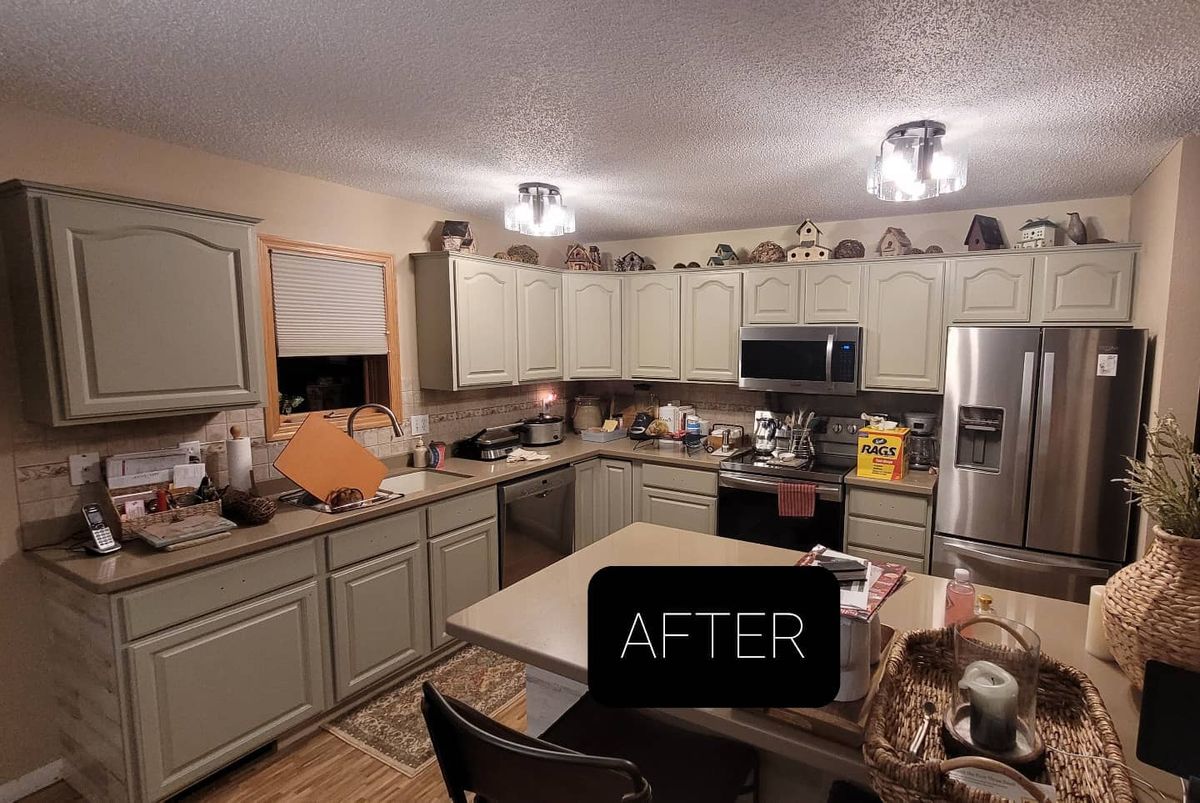 Kitchen and Cabinet Refinishing for North Wall & Paint in Duluth, MN