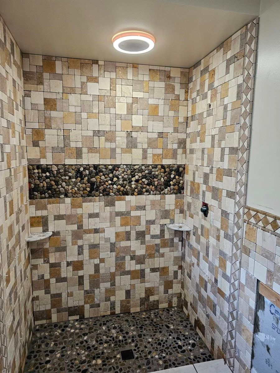 Bathroom Renovation for Blue Mountain Construction in Roundup, MT