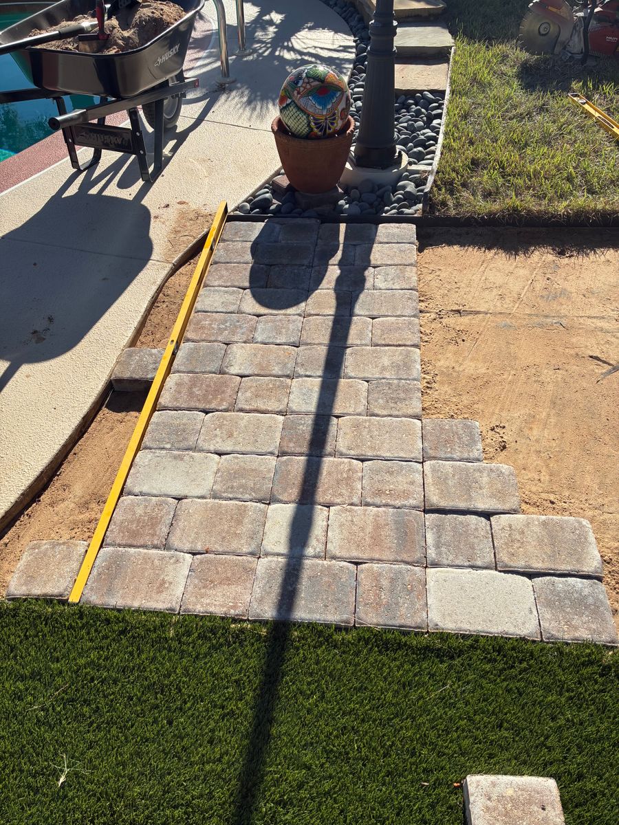 Paver Installation/Sealing for Ferrell’s Professional Painting & Home Services LLC in Panama City Beach, FL