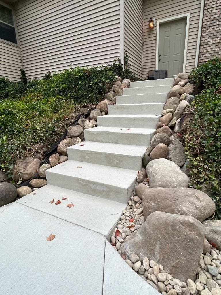 Steps for Curb Concepts Plus in Mishawaka, IN