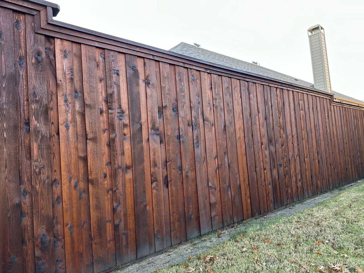 Fence Restoration for Armor Fence Staining in Highland Village, TX
