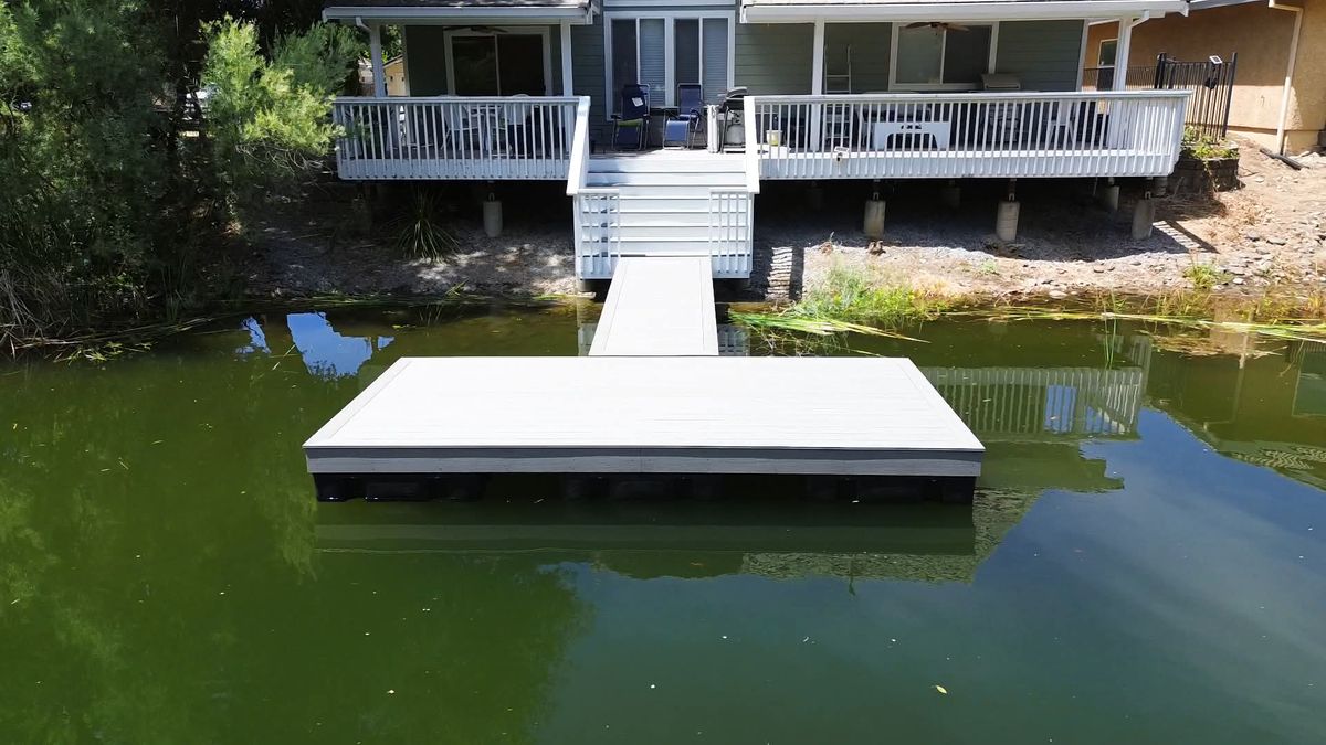 Dock Construction for Austin LoBue Construction in Cottonwood, CA
