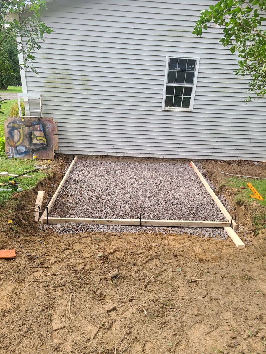 Foundation Excavation for Heckman Hauling & Excavating in Nescopeck, PA
