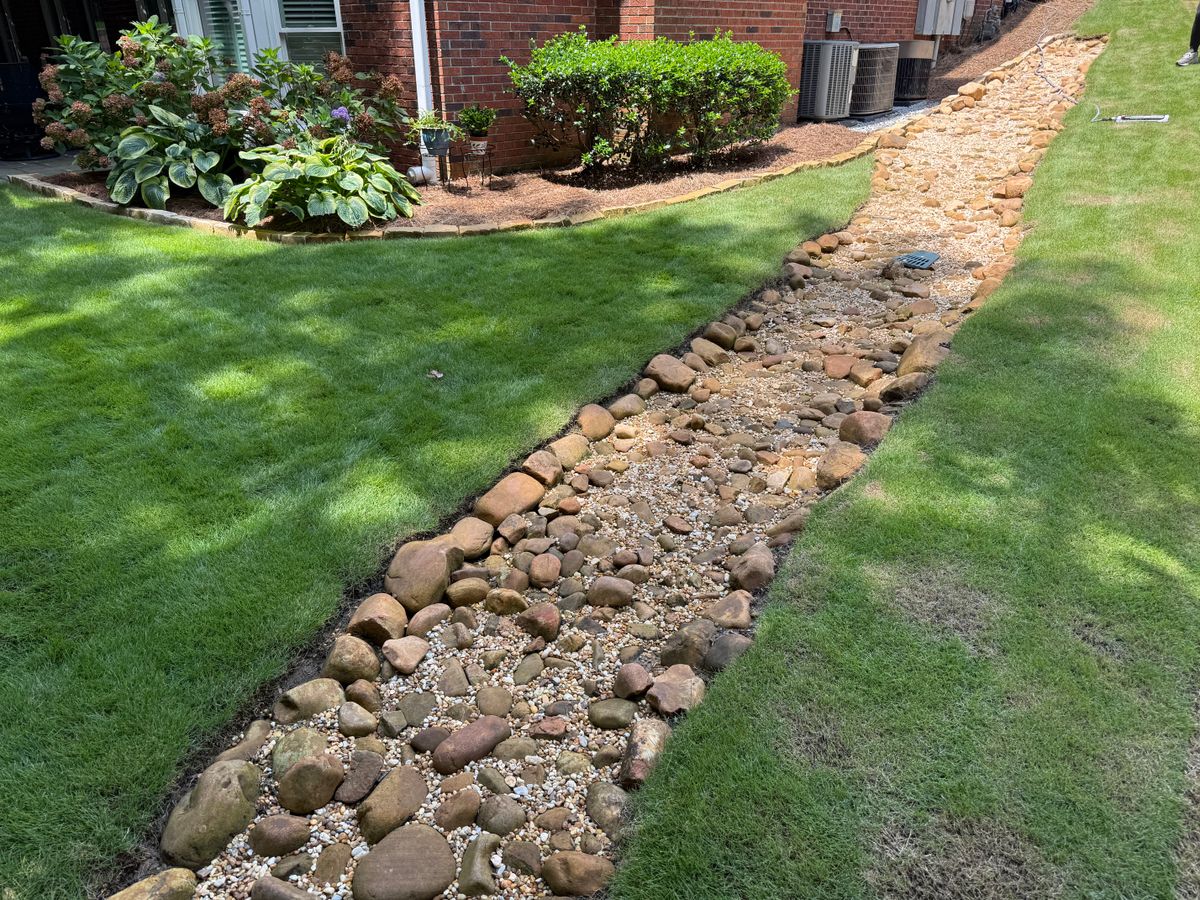 Drainage Solutions for Amerigreen Lawn & Landscape in Duluth, GA