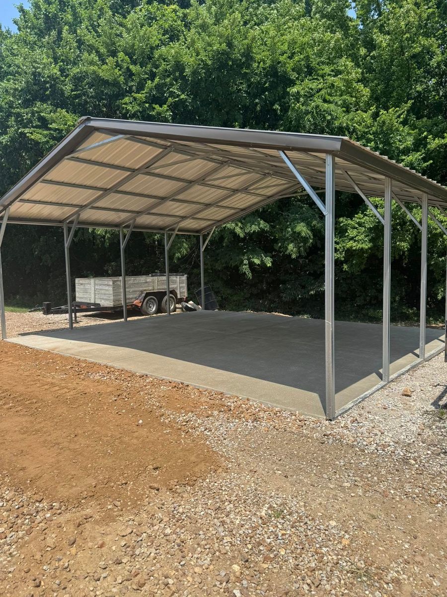 Concrete for Ramsey Concrete Construction in Covington, TN