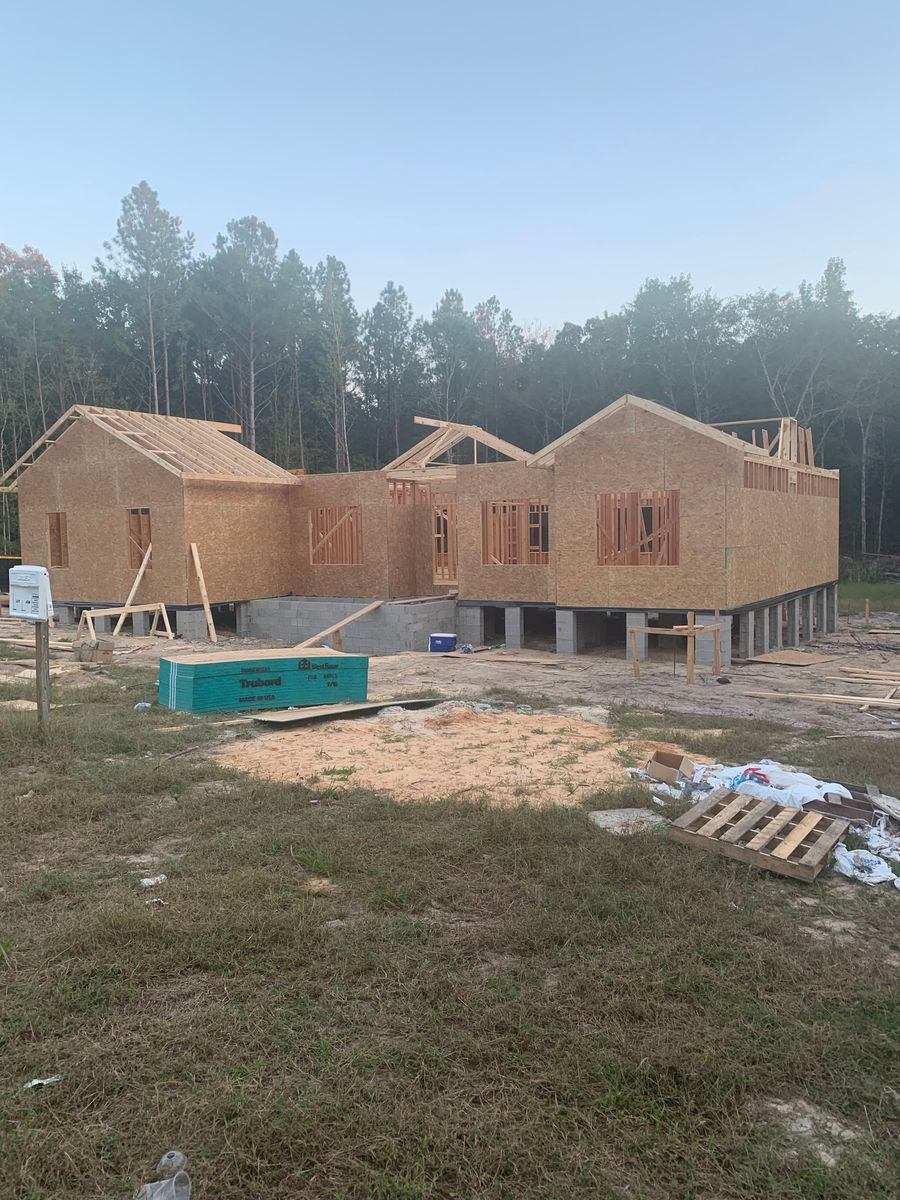 Residential Construction for Southern Pride Development in Blythewood, SC