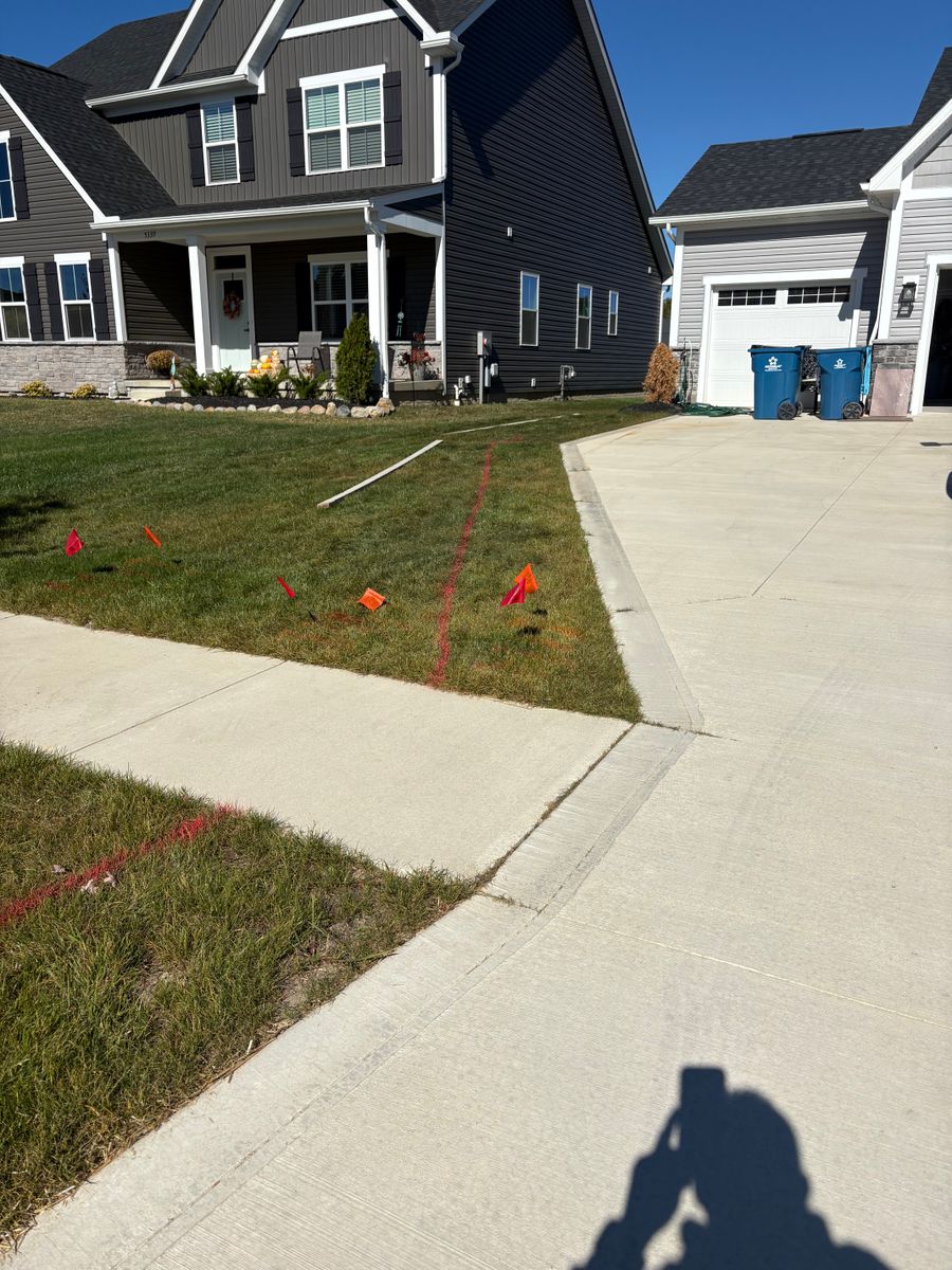 Driveway tear out and replacement for Concrete Pros, LLC in Lorain, OH