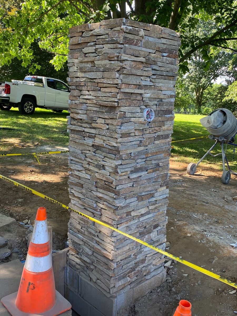 Brickwork for Markey Masonry LLC in Phoenixville, PA