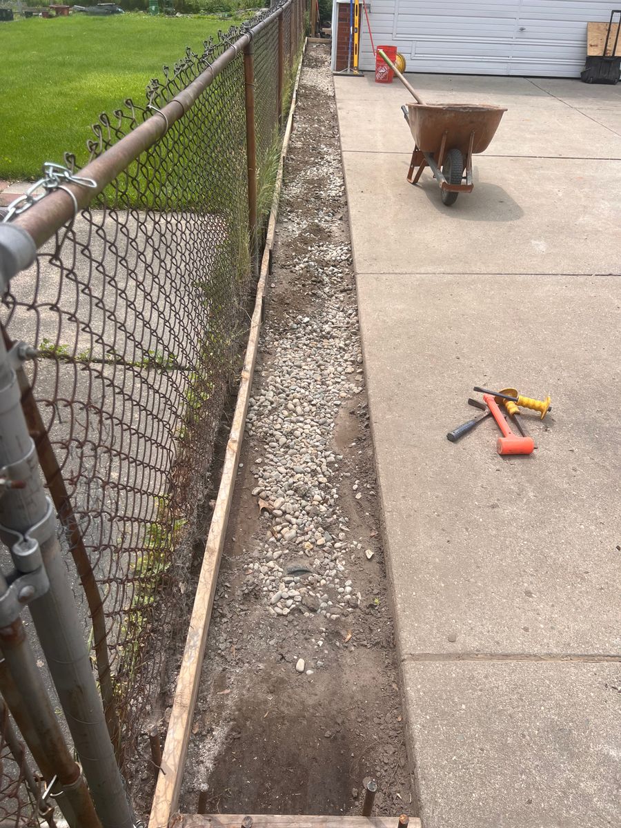 Retaining Wall Construction for Alltimate Outdoor Services in Warren, MI