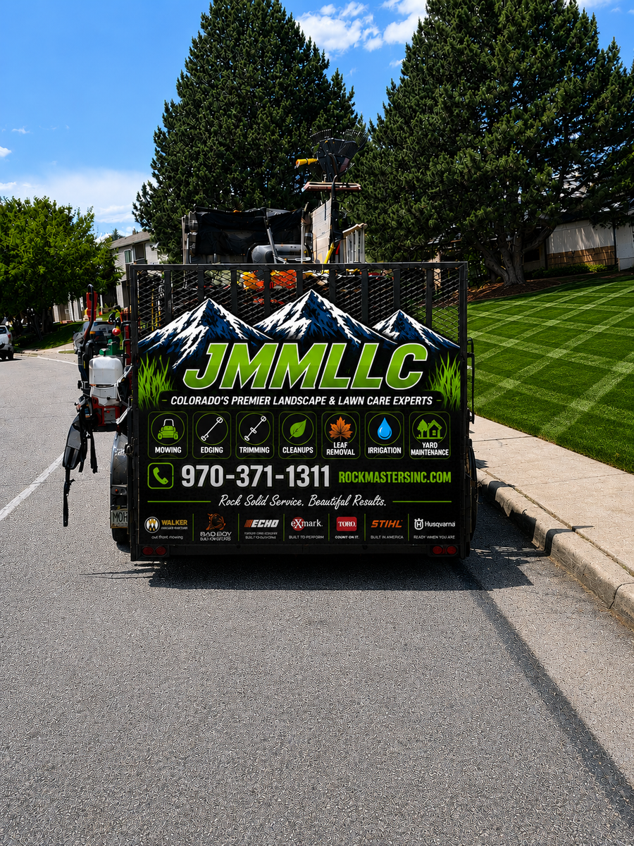 Lawn Maintenance for Rock Masters Inc. in Evans, CO