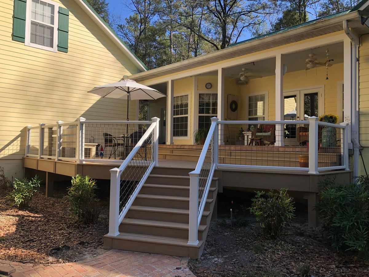 Deck Construction for Whiddon Construction Company in Lake City, FL
