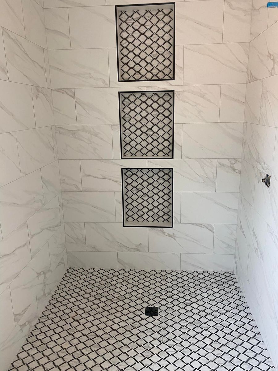 Bathroom Tiling Installation for Harris Tile and Stone in Tyler, TX