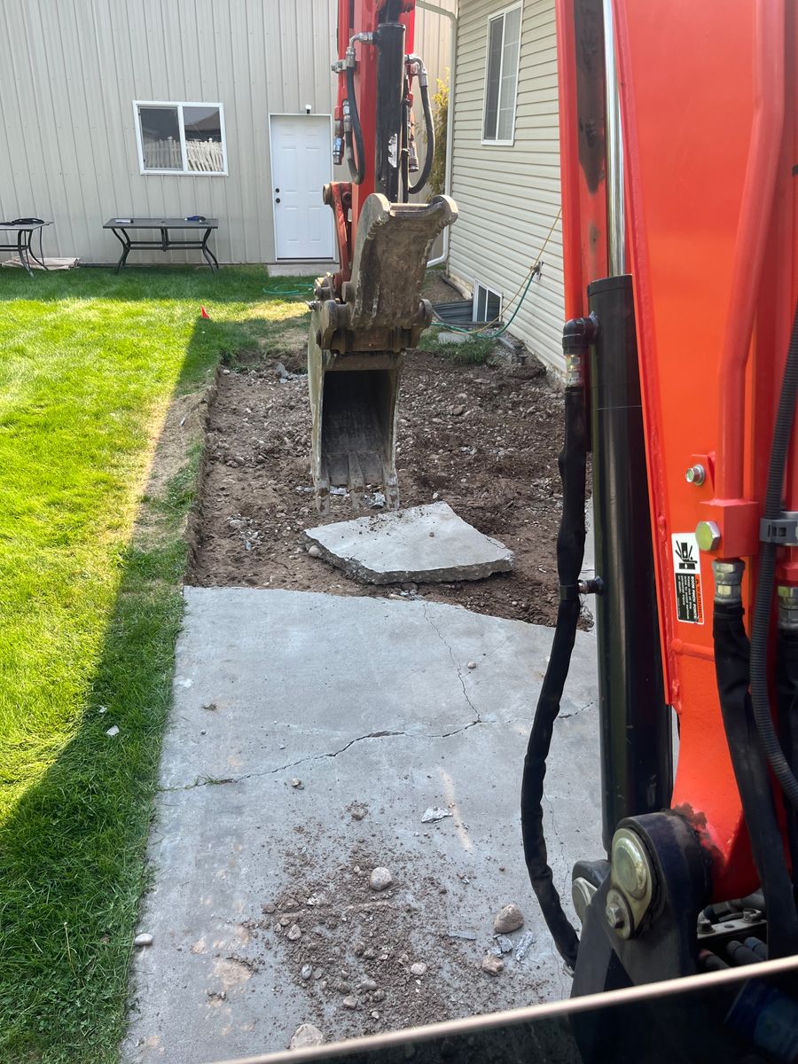Ditch work/culvert installation for SilverStone Excavation in Rigby, ID