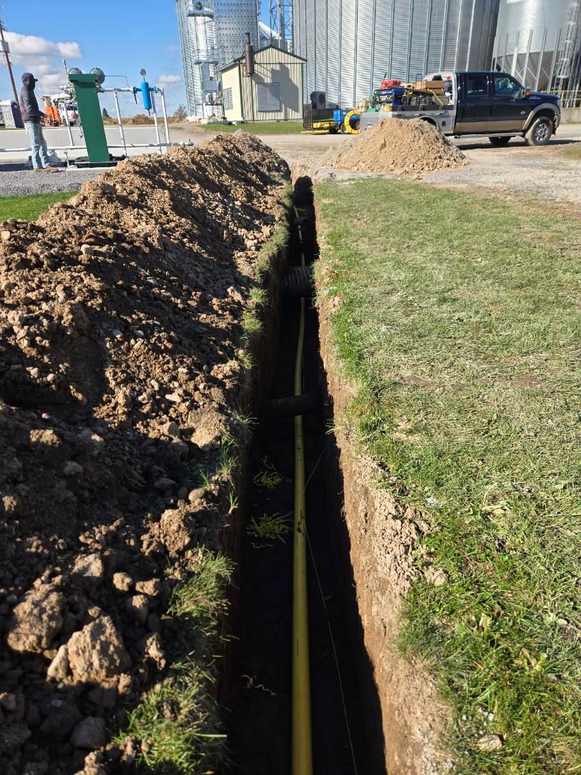 Land Clearing and Site Preparation for Dead On Energy in Bloomingdale, OH