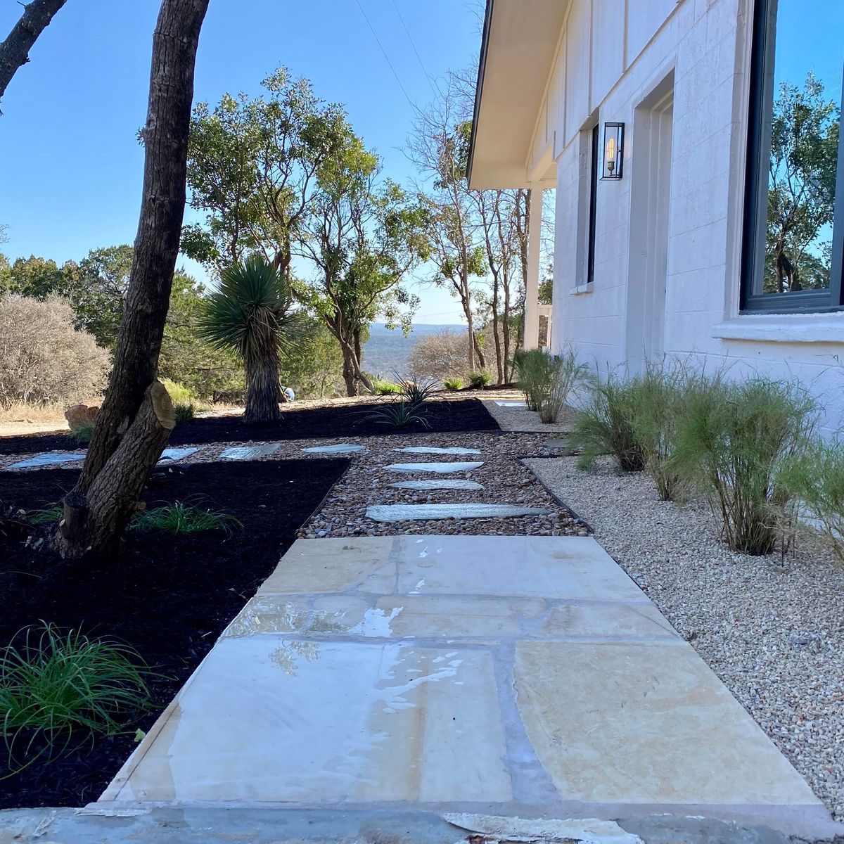 Hardscape Installation for Robert’s Lawn & Tree Service in Austin, TX