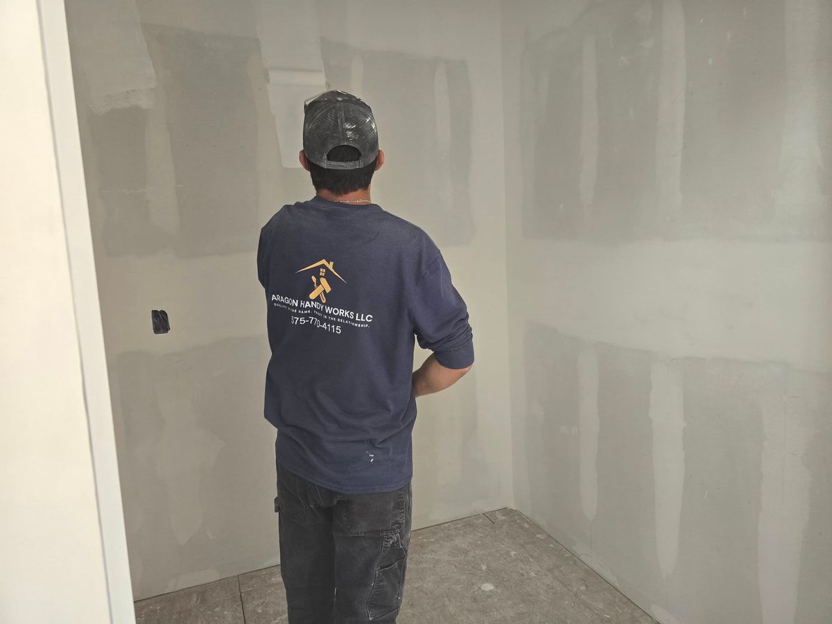 Drywall Installation for Aragon Handy Works in Ranchos de Taos, NM