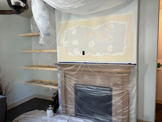 Wall Installations for Daniel Paints & Builds in Sandy, UT