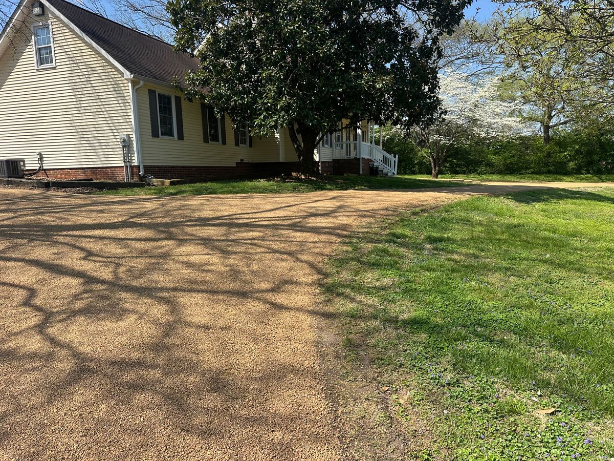 Tar and Chip Installation for DODD ROAD Building in Murfreesboro, TN