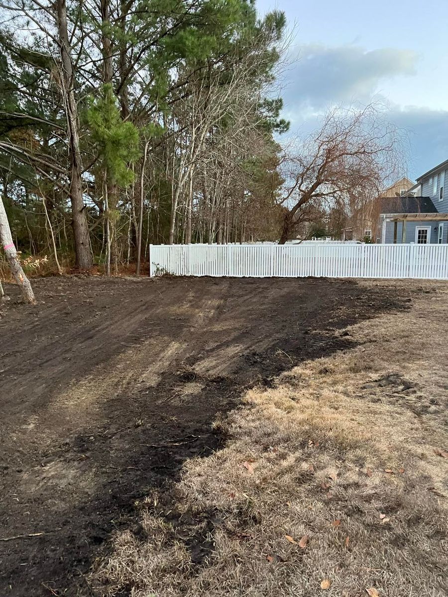 Excavation for Carolina Odd Jobs Inc. in Sneads Ferry, NC