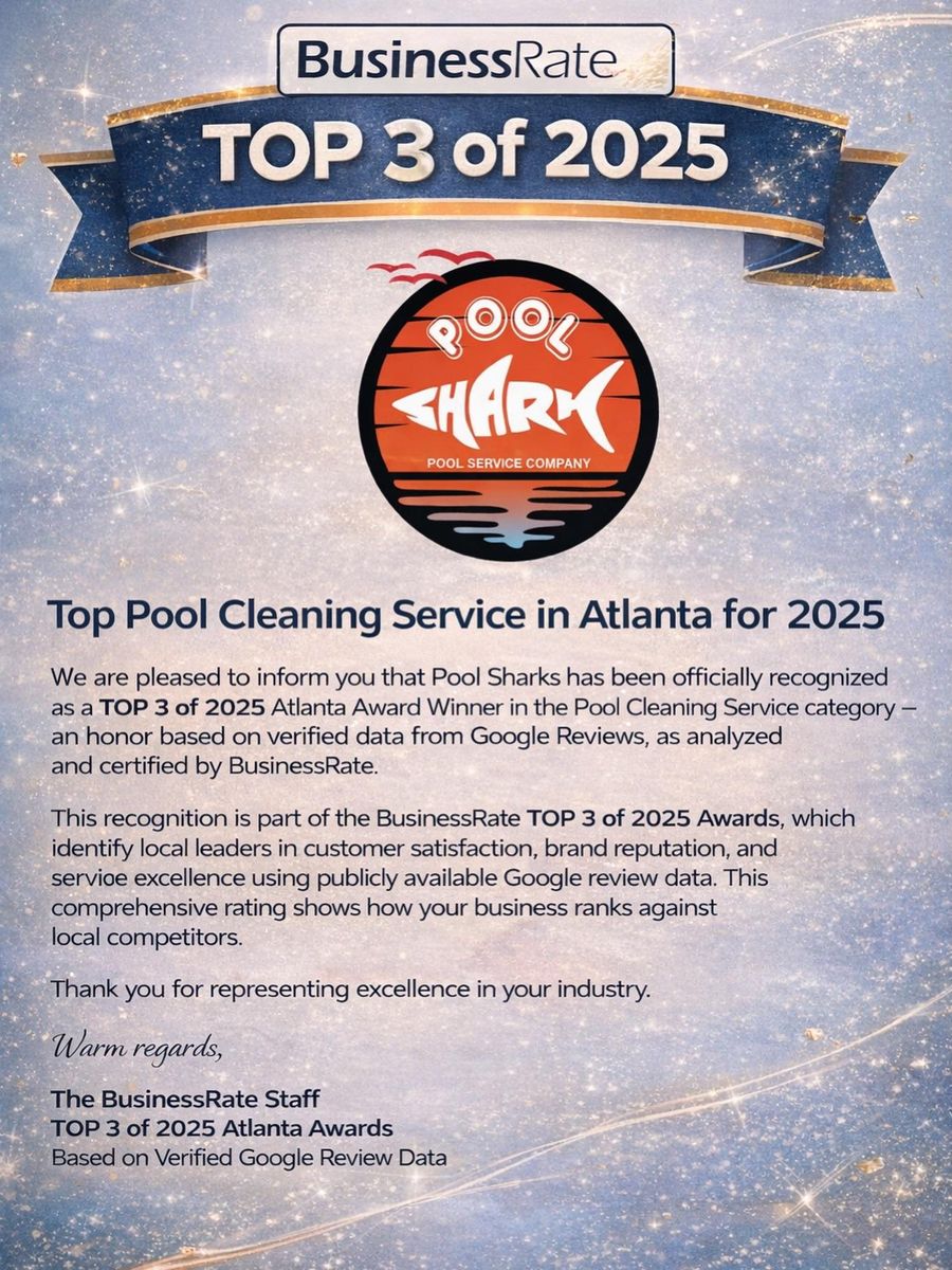 Chemical Check and Balance for Atlanta Pool Sharks in Atlanta, GA