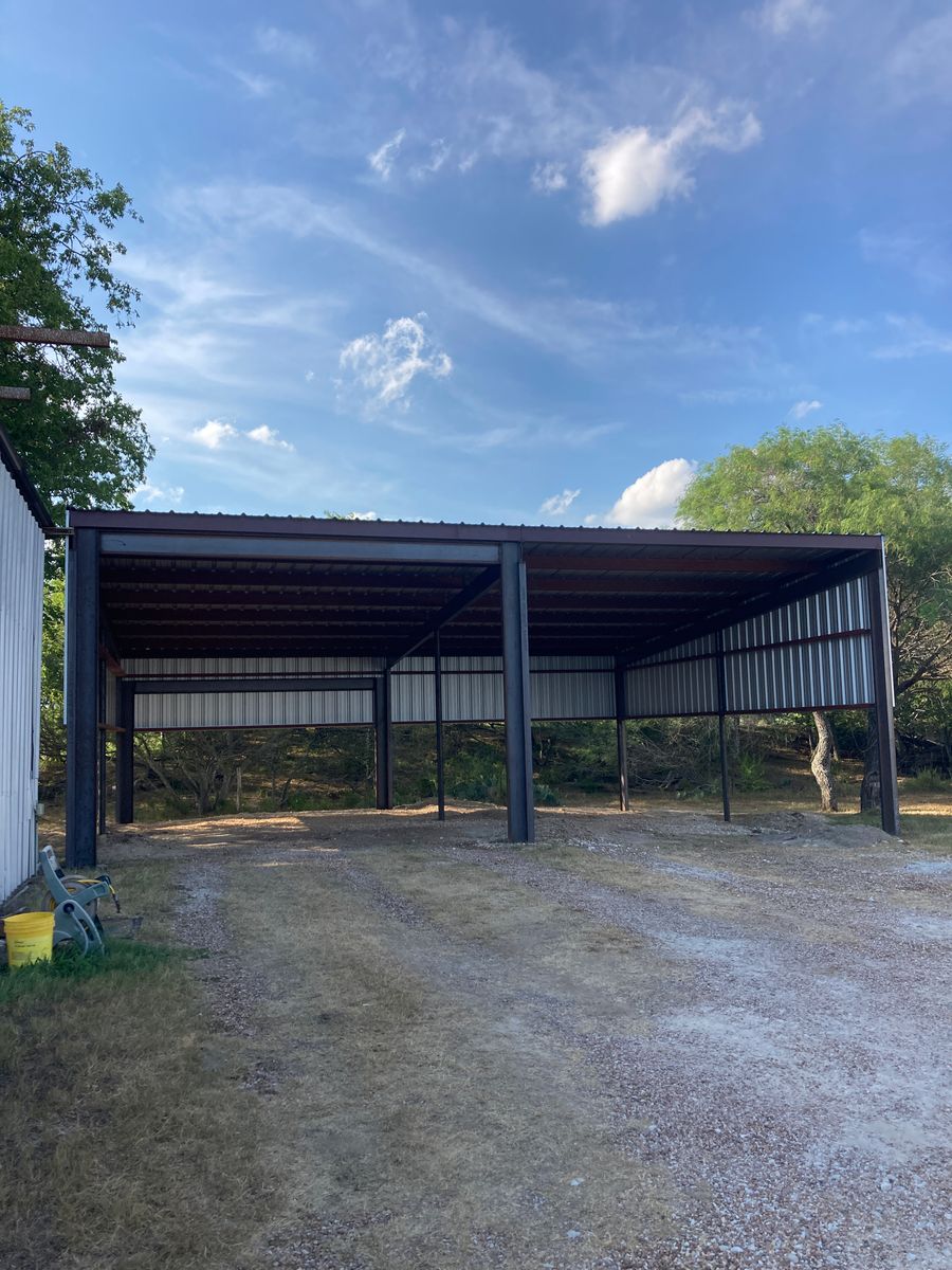 Pre-Engineered Metal Buildings for 292 Construction LLC in Gonzales County, TX
