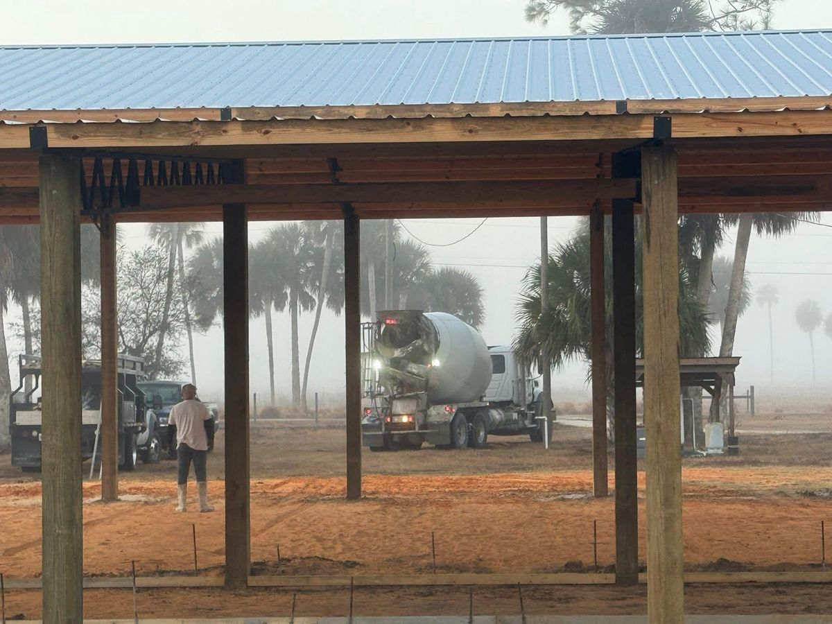 Site Preparation for All Phases Decorative Concrete in Sebring, FL