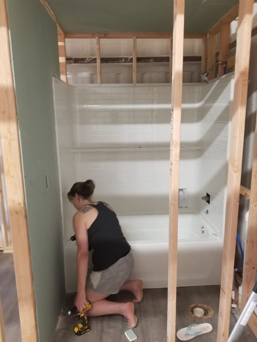 Bathroom Renovation for Prairie Land Properties LLC in Lubbock, TX