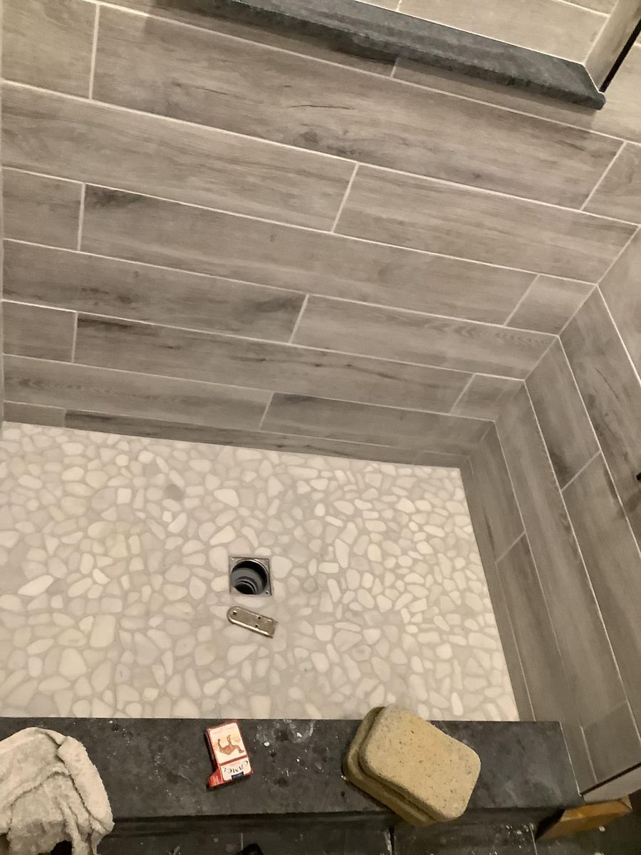 Bathroom Renovation for Richard Easton Construction LLC in Keene, NH