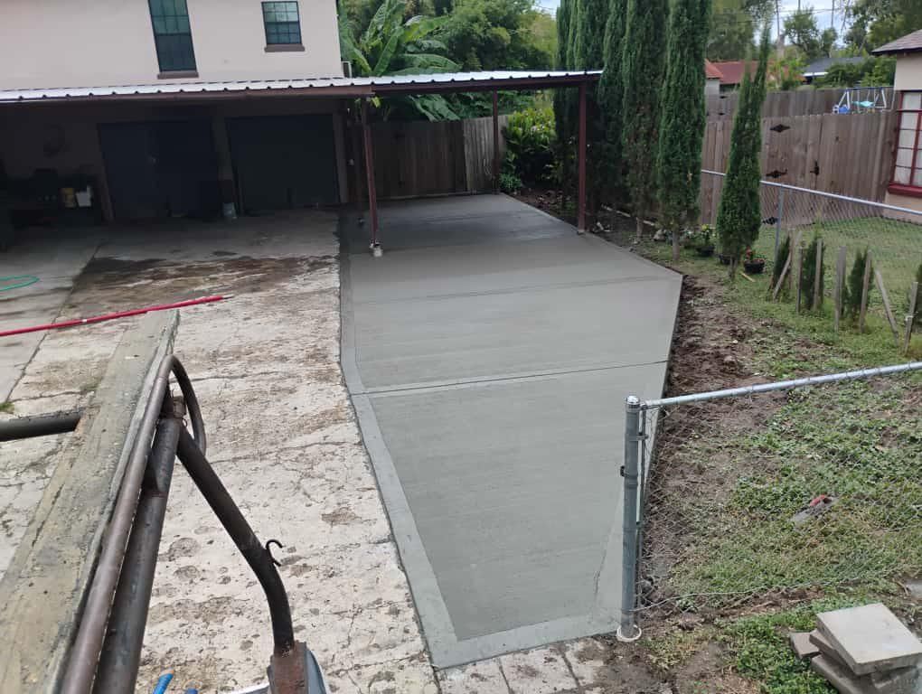 Concrete for Superior Painting and Metal Solutions in Edinburg, TX
